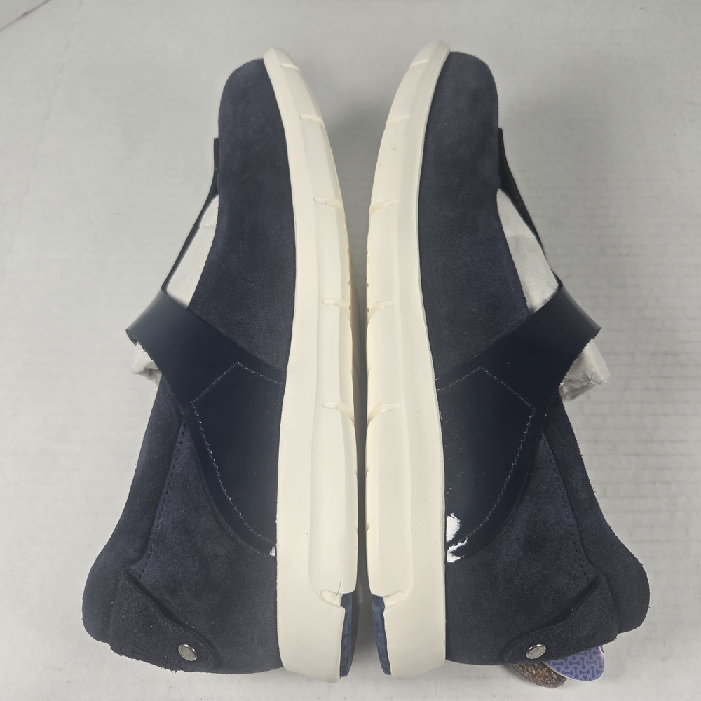Birkenstock Women's Tralee Mary Jane Navy Suede Shoes Size EU 38 narrow US 7 - Picture 7 of 12